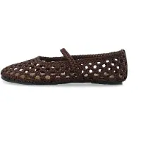 Bianco Ballerines à lanières 'BIASTELLA' marron