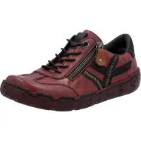 Rieker Baskets basses rouge / noir