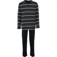 Ceceba Pyjama long bleu marine / kaki / blanc