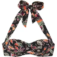 Buffalo Hauts de bikini vert foncé / orange / noir / blanc