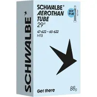 Schwalbe Aerothan Scv19-ae 29´´ Click Dunlop Inner Tube Clair 29´´ / 47-65