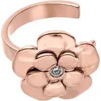 Purelei Boucles d'oreilles 'Flower' or rose