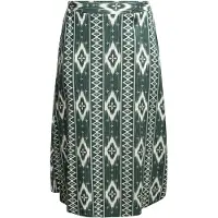 Vero moda Jupe 'VMCMymilo' sapin / blanc