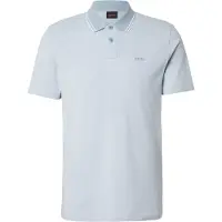 HUGO BOSS T-Shirt 'Peoxford' bleu clair / blanc