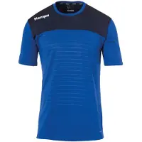 Kempa Emotion 2.0 Short Sleeve T-shirt Bleu 3XL Homme