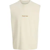 Jack & Jones T-Shirt 'JORNORREBRO' marron / blanc