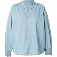 ONLY Carmakoma Chemisier 'CARMETTA' bleu denim
