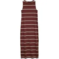 Vero Moda Robe 'VMDINA' crème / bordeaux