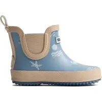 Wheat Bottes en caoutchouc 'Beta' beige / bleu