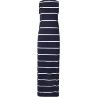 Vero Moda Robe 'VMDINA' bleu marine / blanc