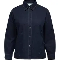 ONLY Chemisier 'CARMaggie' bleu foncé