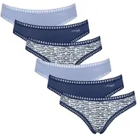 Sloggi Slip 'GO Crush' bleu clair / bleu foncé