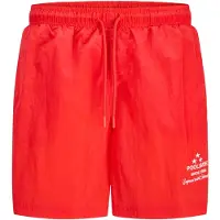 Jack & Jones Shorts de bain 'JPSTKAUAI ELECTRIC' rouge feu / blanc