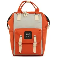 Bagmori Sac à langer crème / gris / corail