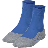 Falke Chaussettes de sport bleu roi / gris chiné