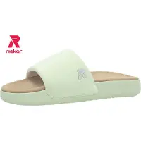 Rieker Mule beige / vert clair