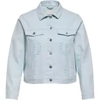 ONLY Carmakoma Veste mi-saison 'CARElsa' bleu clair