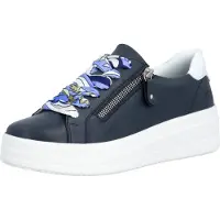Remonte Baskets basses bleu foncé / blanc