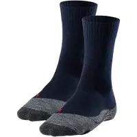 Falke Chaussettes de sport bleu foncé / gris chiné / rouge sang