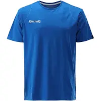 Spalding T-Shirt fonctionnel 'Essential' bleu / blanc