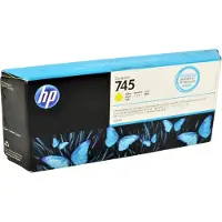HP 745 (F9K02A) - Jaune - Cartouche d'encre - Grande capacité