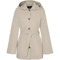 Vero moda Manteau mi-saison 'VMChelsea' beige