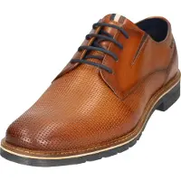 Bugatti : chaussures pour hommes, chaussures de ville, couleur marron, style décontracté