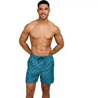 Brunotti Boardshorts 'Cester-Mini' bleu cyan / pétrole