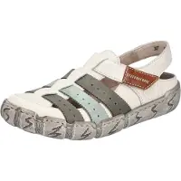 Rieker Sandales beige clair / olive / menthe