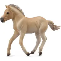 Brak danych cheval : Poulain Fjord 9 cm brun clair