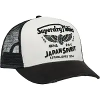 Superdry Casquette écru / noir