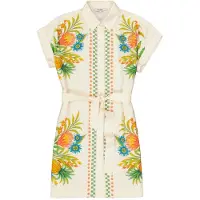 Garcia femme Robe, M, Blanche