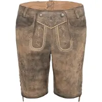 Spieth & Wensky Pantalon folklorique 'Portal' beige / noisette