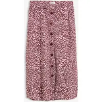 Bonprix Jupe midi en viscose avec poches