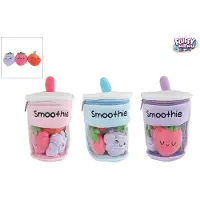 VAN MANEN 's Trading Company Fluffy Menue Plüsch Smoothie + Obst, sor