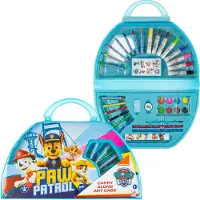 Paw Patrol Kit d'art - Mallette de peinture et de dessin Kit créatif pour enfants