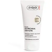 Ziaja Med, Tonique avec SPF50+ pour peaux normales et sensibles, 50 ml - Teinte claire
