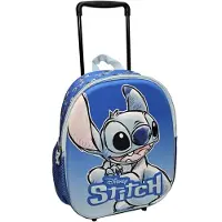 Disney Sac à dos à roulettes 3D Lilo & Stitch