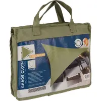 Pro Garden Voile d'ombrage 3,6x3,6x3,6 m Vert Triangulaire