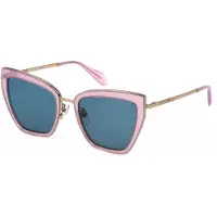 Just cavalli Sjc092 Woman Sunglasses Rose Blue / CAT2 Femme
