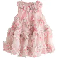 Next Robe crème / rose
