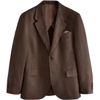 Next Veste de costume chocolat