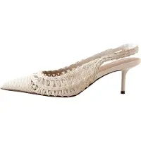 Next Escarpins à bride arrière 'Forever Comfort' blanc naturel