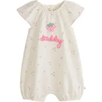 Next Barboteuse / body écru / vert / rose