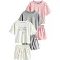Next Pyjama gris / rose / blanc