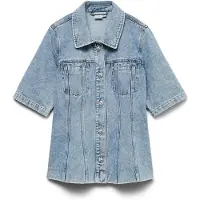Vero Moda Chemisier 'VMJOSIE' bleu denim