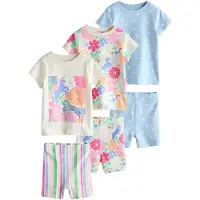 Next Pyjama bleu clair / rose / rouge / blanc