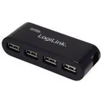 Logilink Hub USB 2.0 4 ports avec alimentation noir