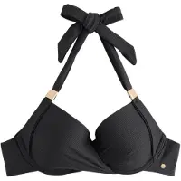 Mint Velvet Hauts de bikini or / noir