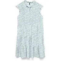 Vero Moda Robe Courte à Manches Courtes Alba